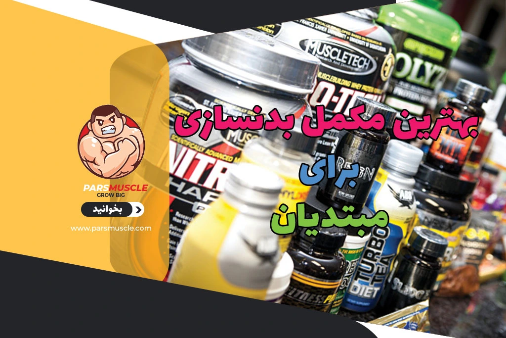 بهترین مکمل بدنسازی برای مبتدیان